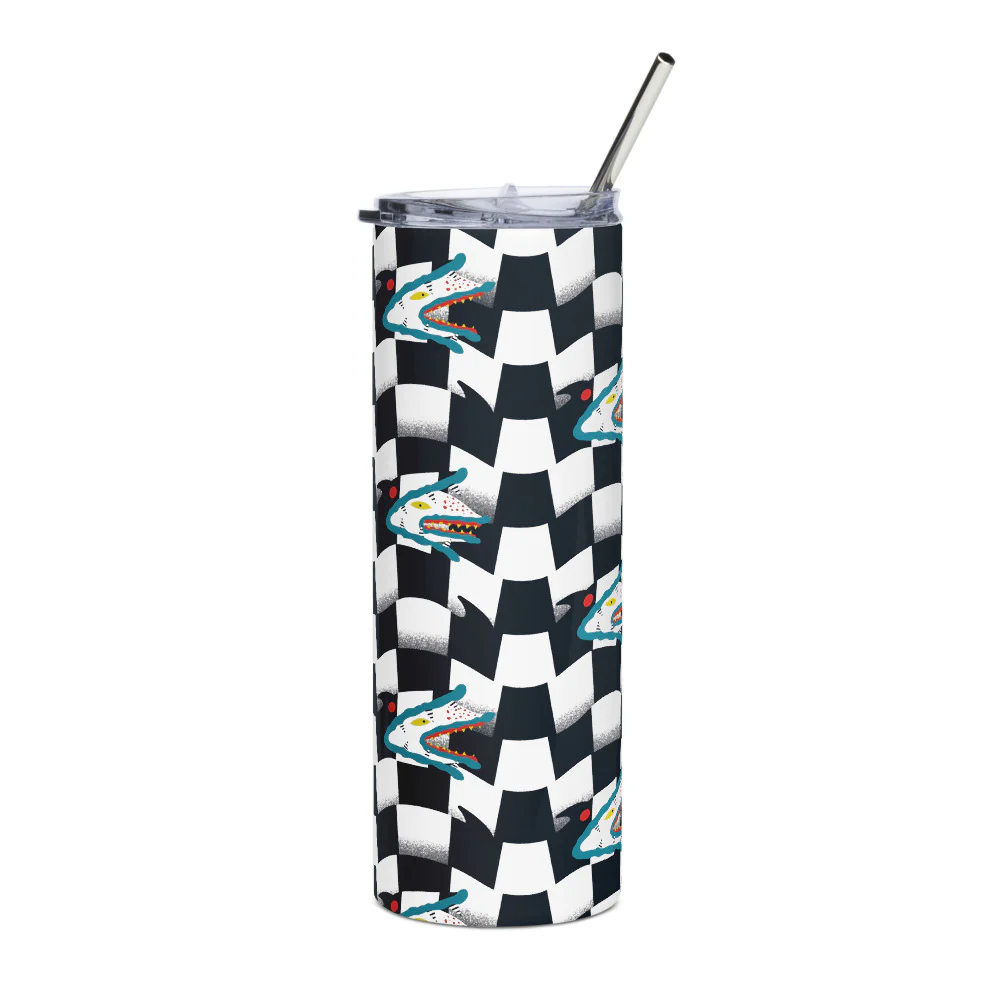 Beetlejuice Beetlejuice Sandworm Stainless Steel Tumbler - Image 4