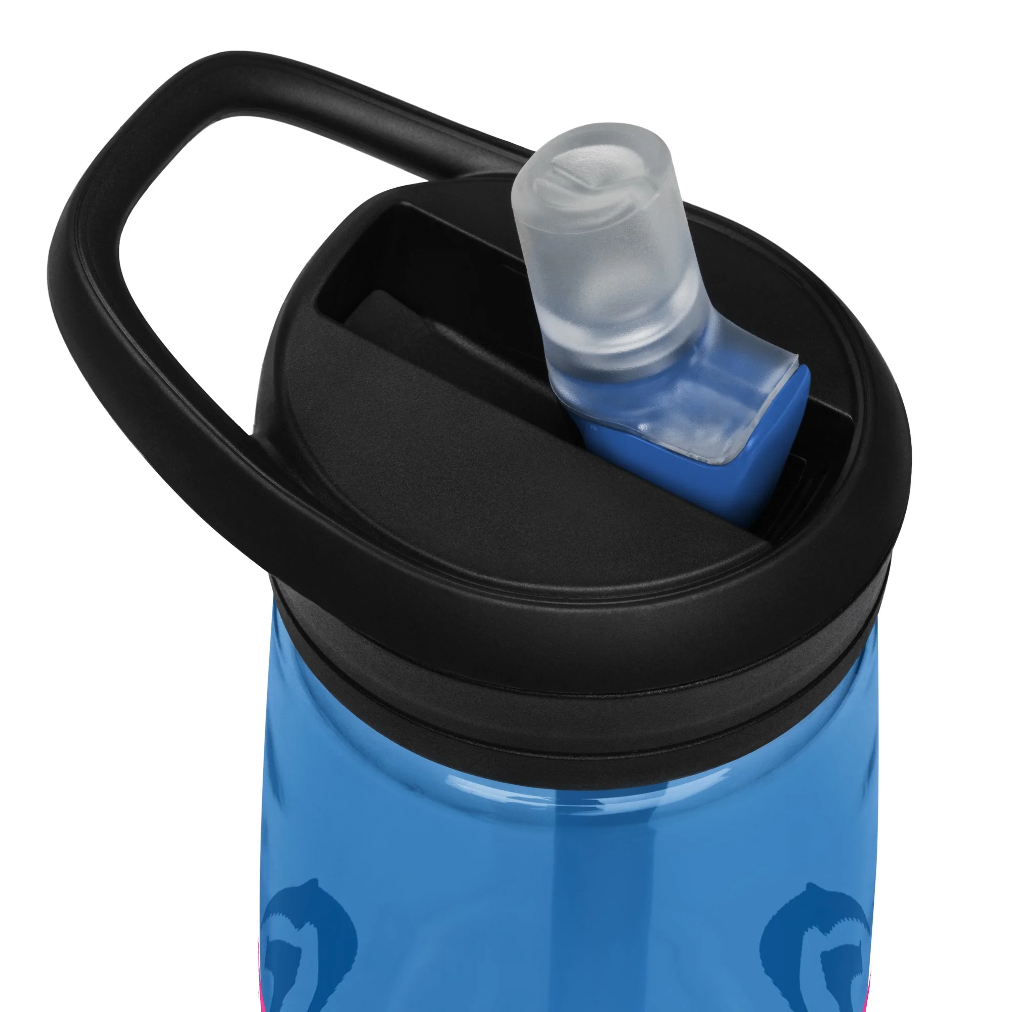 Blue Beetle Silhouette Camelbak Water Bottle - Image 3