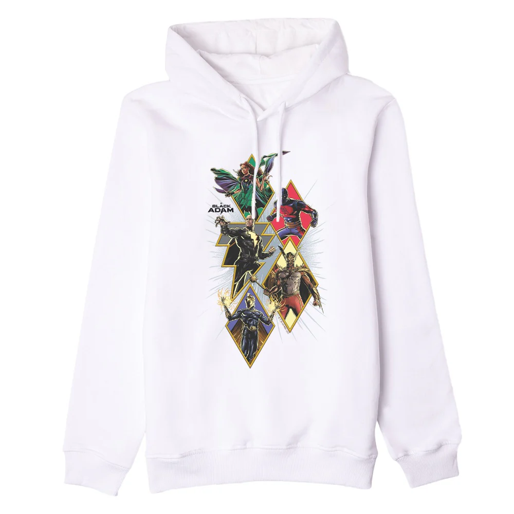 Black Adam & Justice Society Adult Hoodie - Image 3