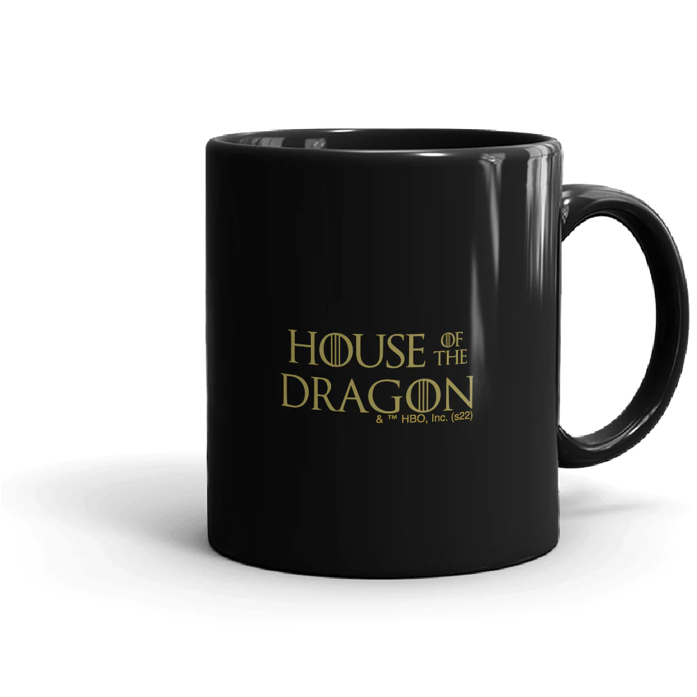House of the Dragon Crown Black Mug - Image 2