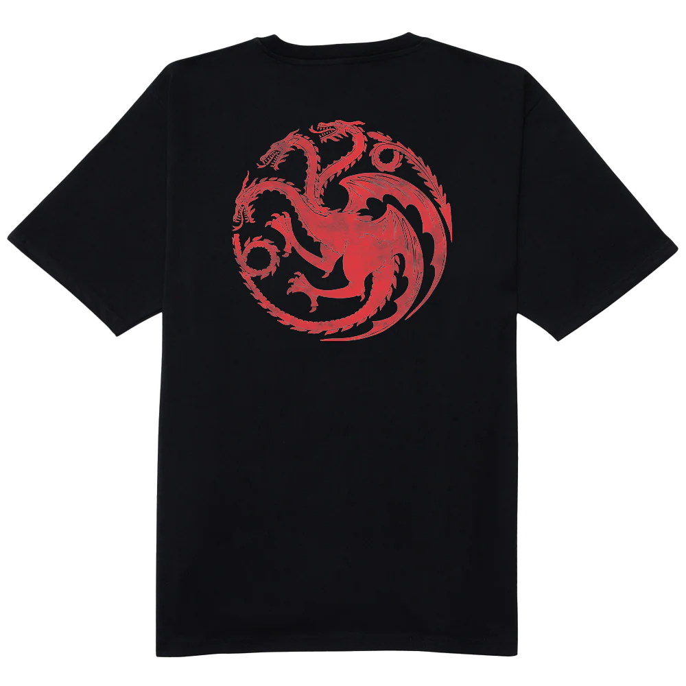 Game of Thrones Fire Blood Adult Short Sleeve T-Shirt - Image 3