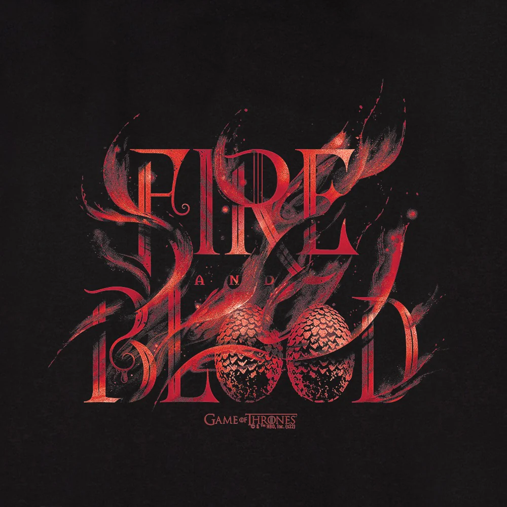 Game of Thrones Fire Blood Unisex Hooded Sweatshirt - Image 2