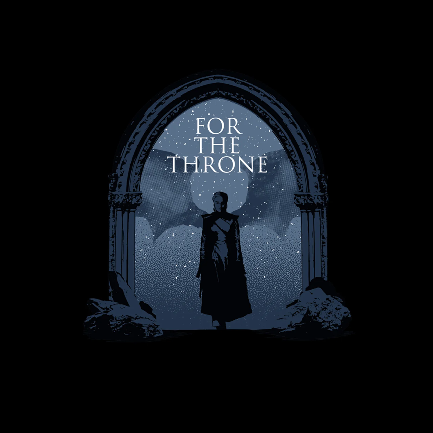 Game of Thrones For the Throne Black Mug - Image 2