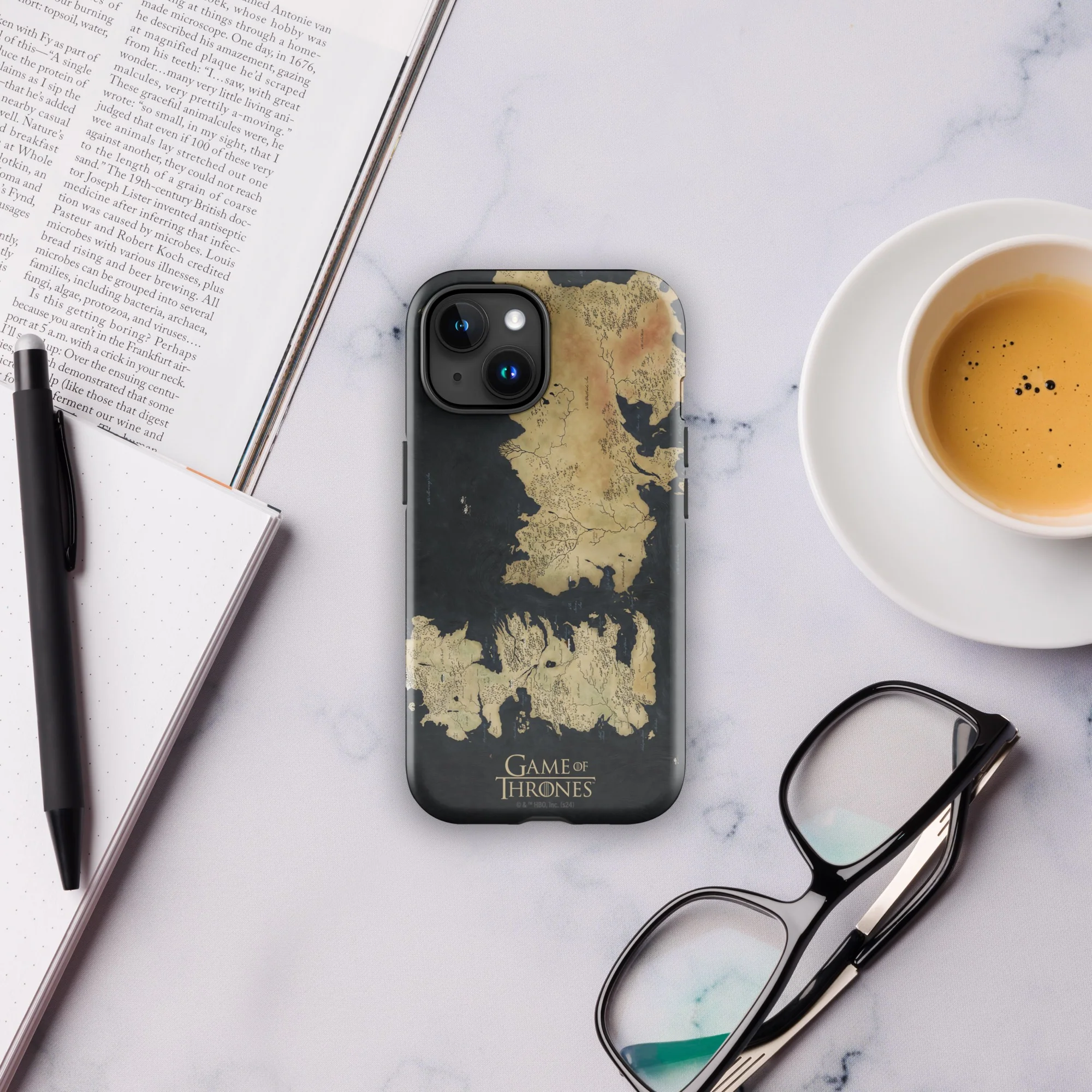 Game of Thrones Westeros Map iPhone Tough Case - Image 12