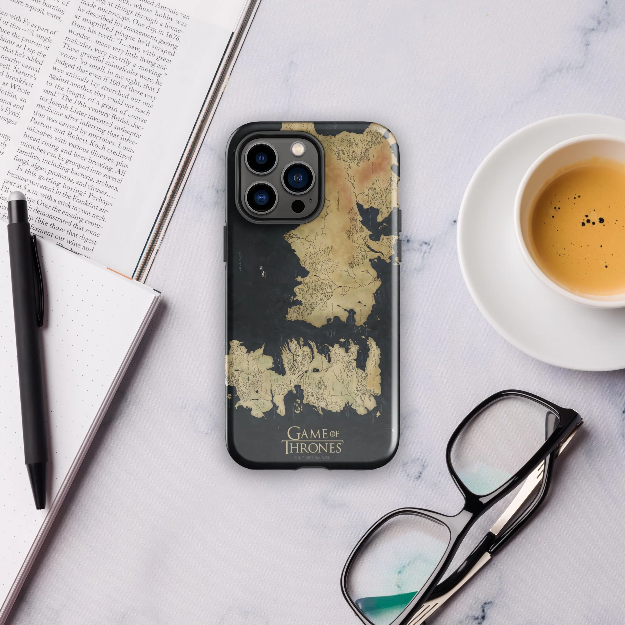 Game of Thrones Westeros Map iPhone Tough Case - Image 15
