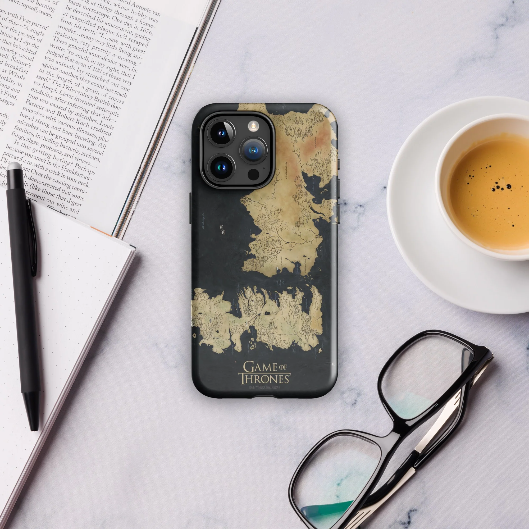 Game of Thrones Westeros Map iPhone Tough Case - Image 3