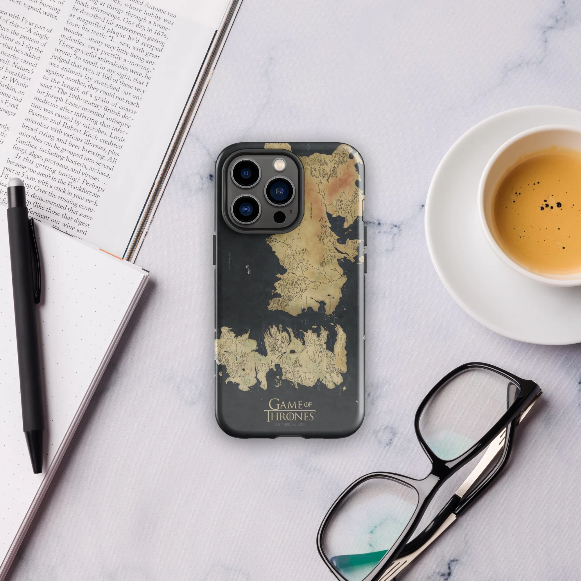 Game of Thrones Westeros Map iPhone Tough Case - Image 30