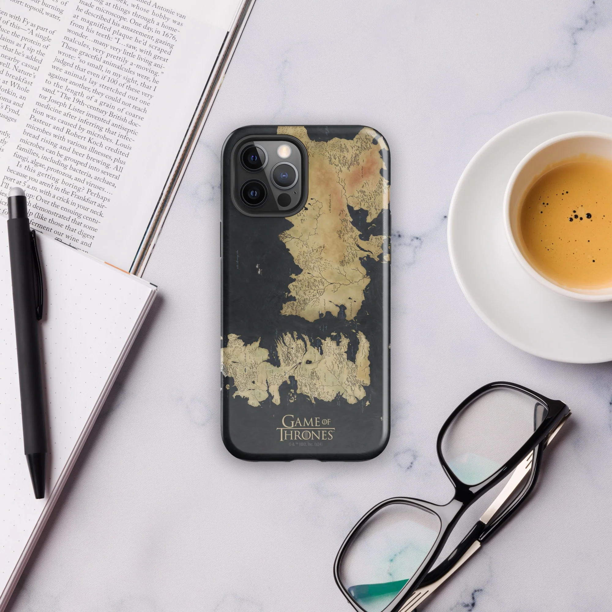 Game of Thrones Westeros Map iPhone Tough Case - Image 39