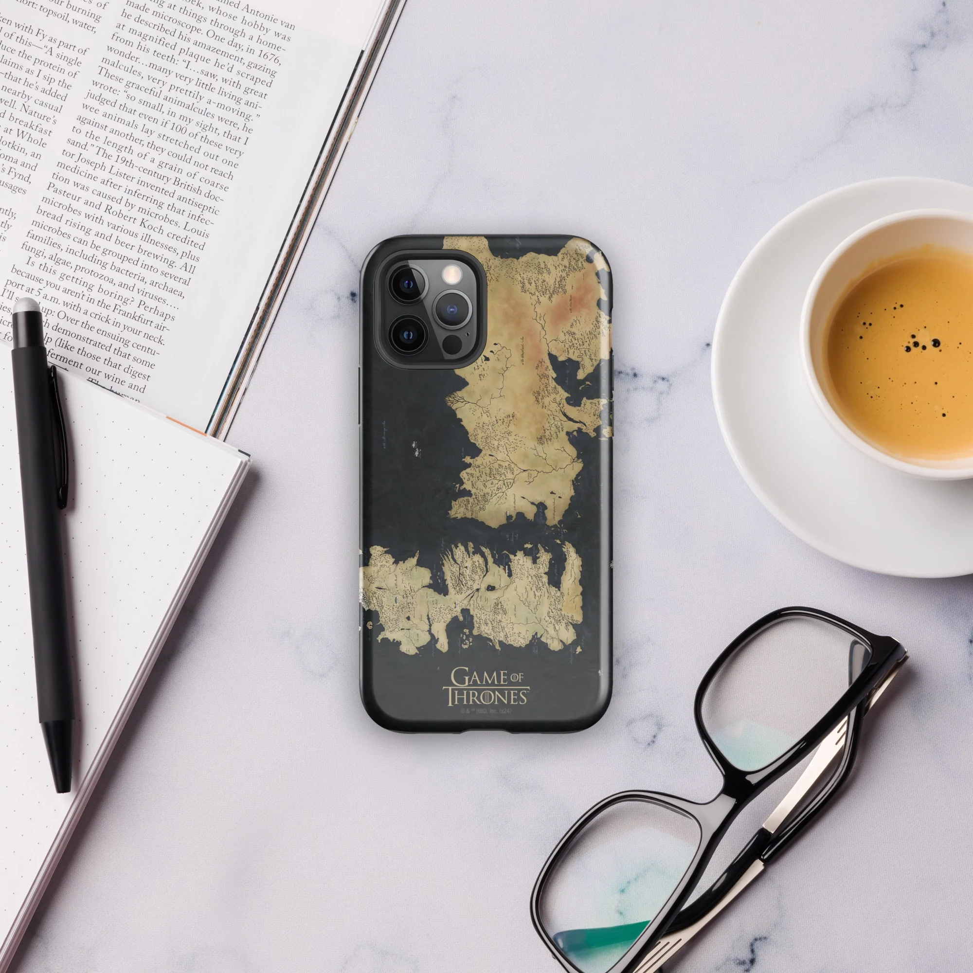 Game of Thrones Westeros Map iPhone Tough Case - Image 42
