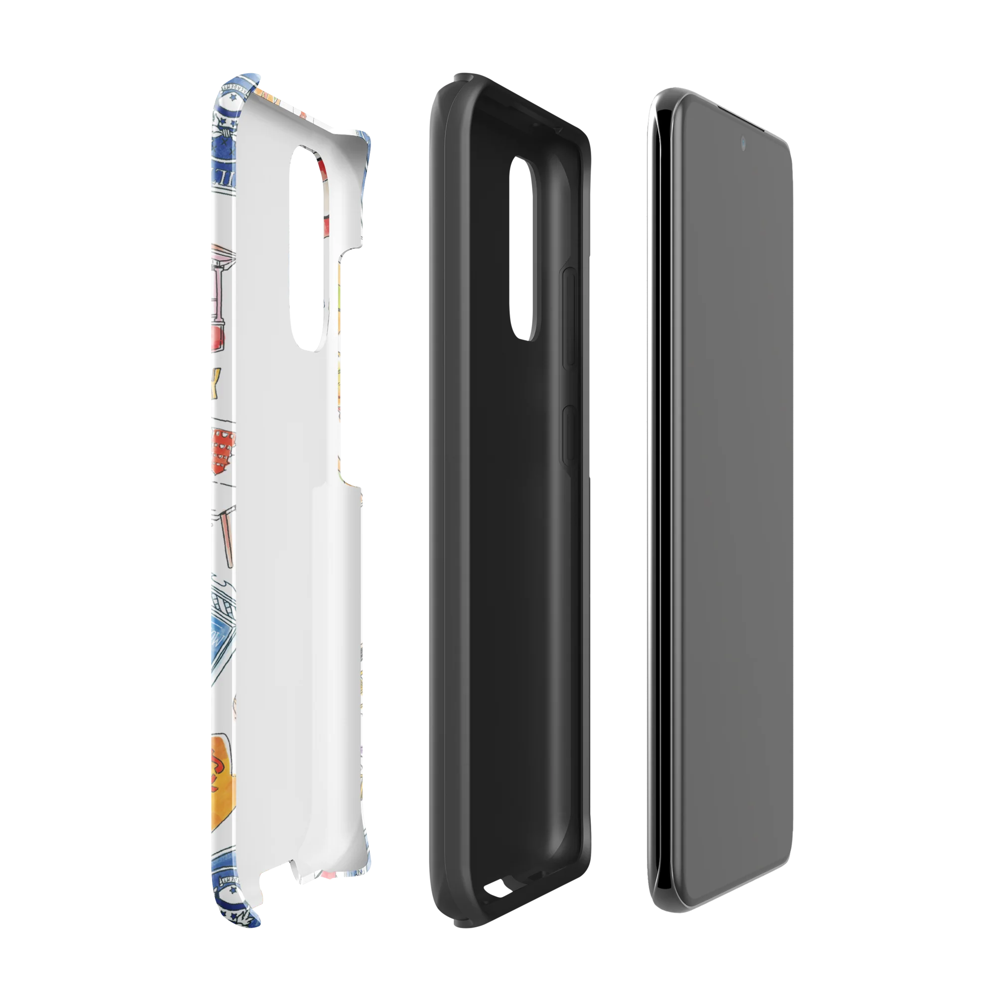 Gilmore Girls Pattern Tough Phone Case - Samsung - Image 2