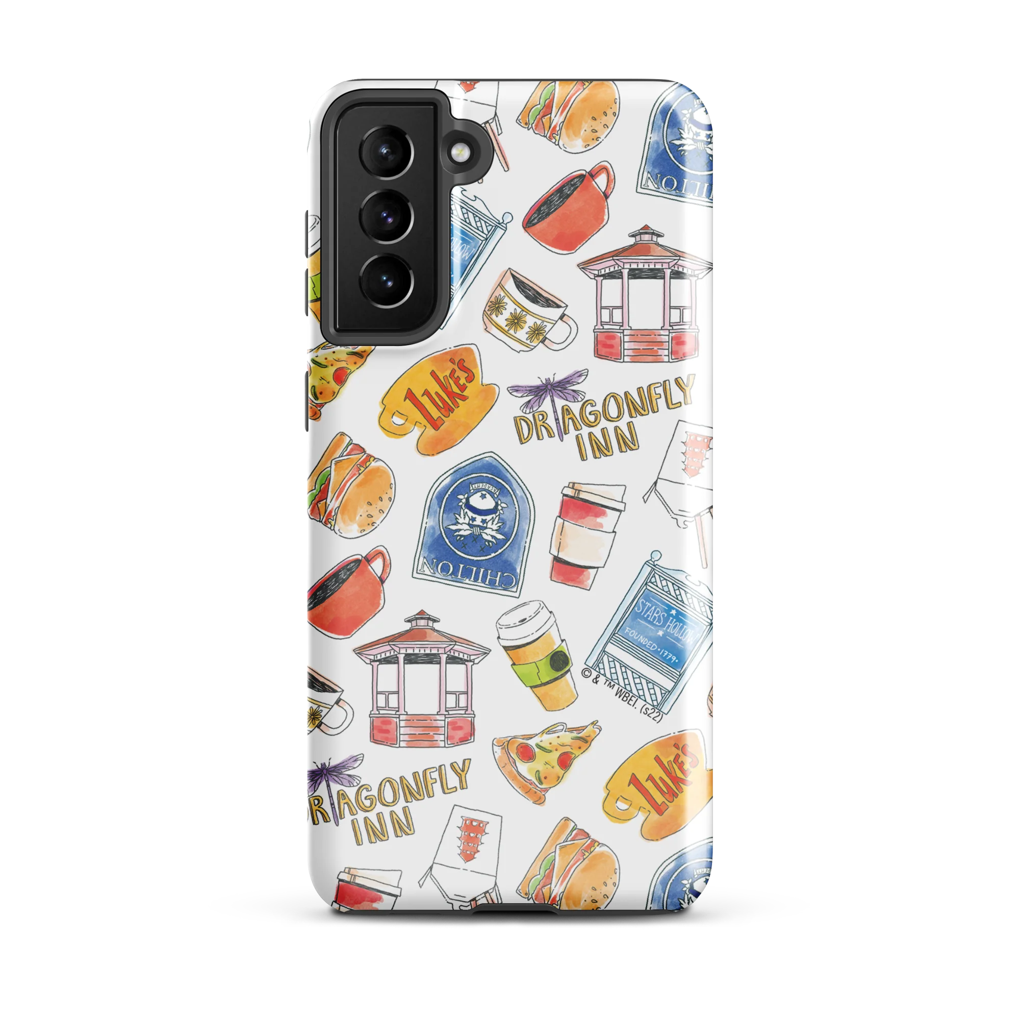 Gilmore Girls Pattern Tough Phone Case - Samsung - Image 8