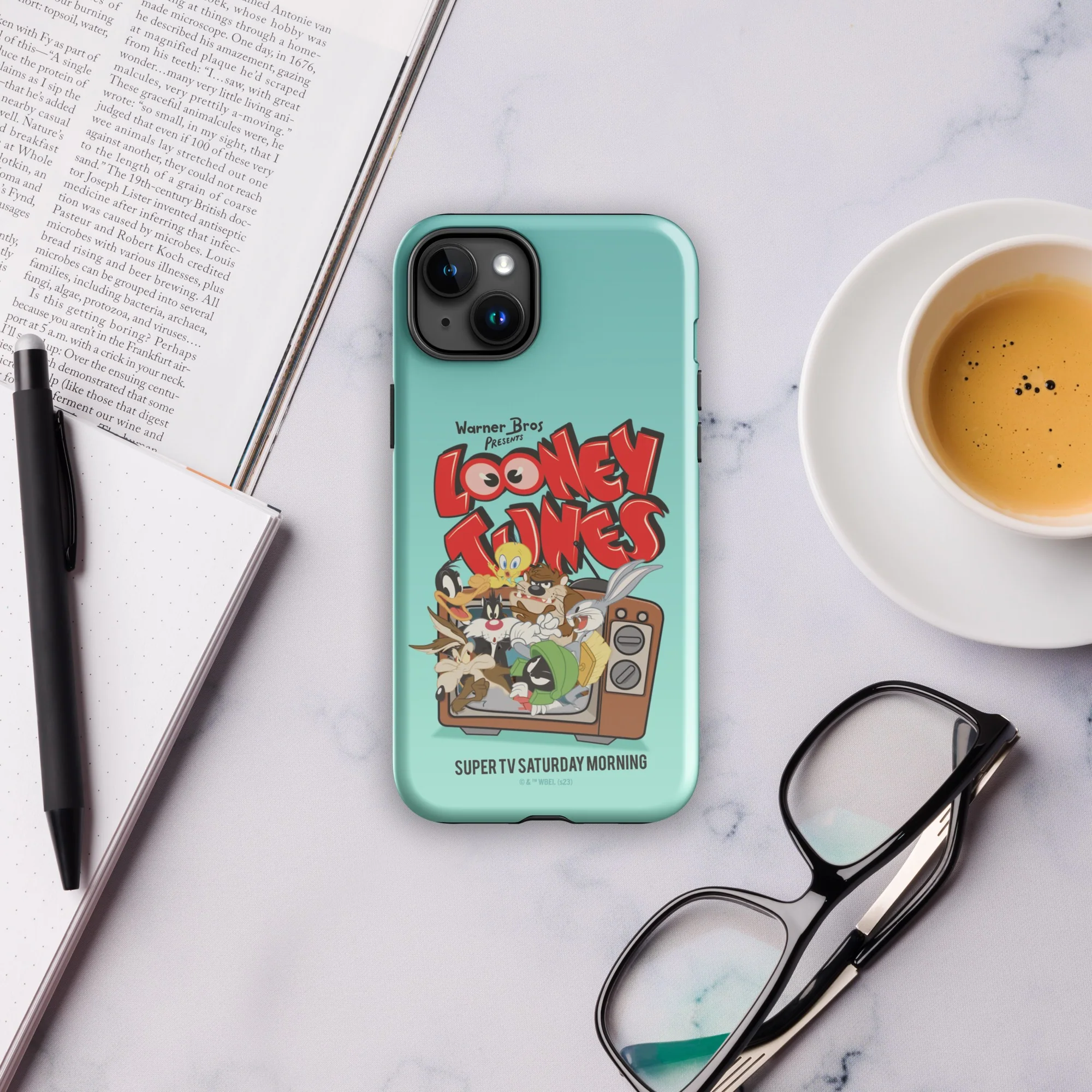 Looney Tunes Super TV Saturday Tough Phone Case - iPhone - Image 42