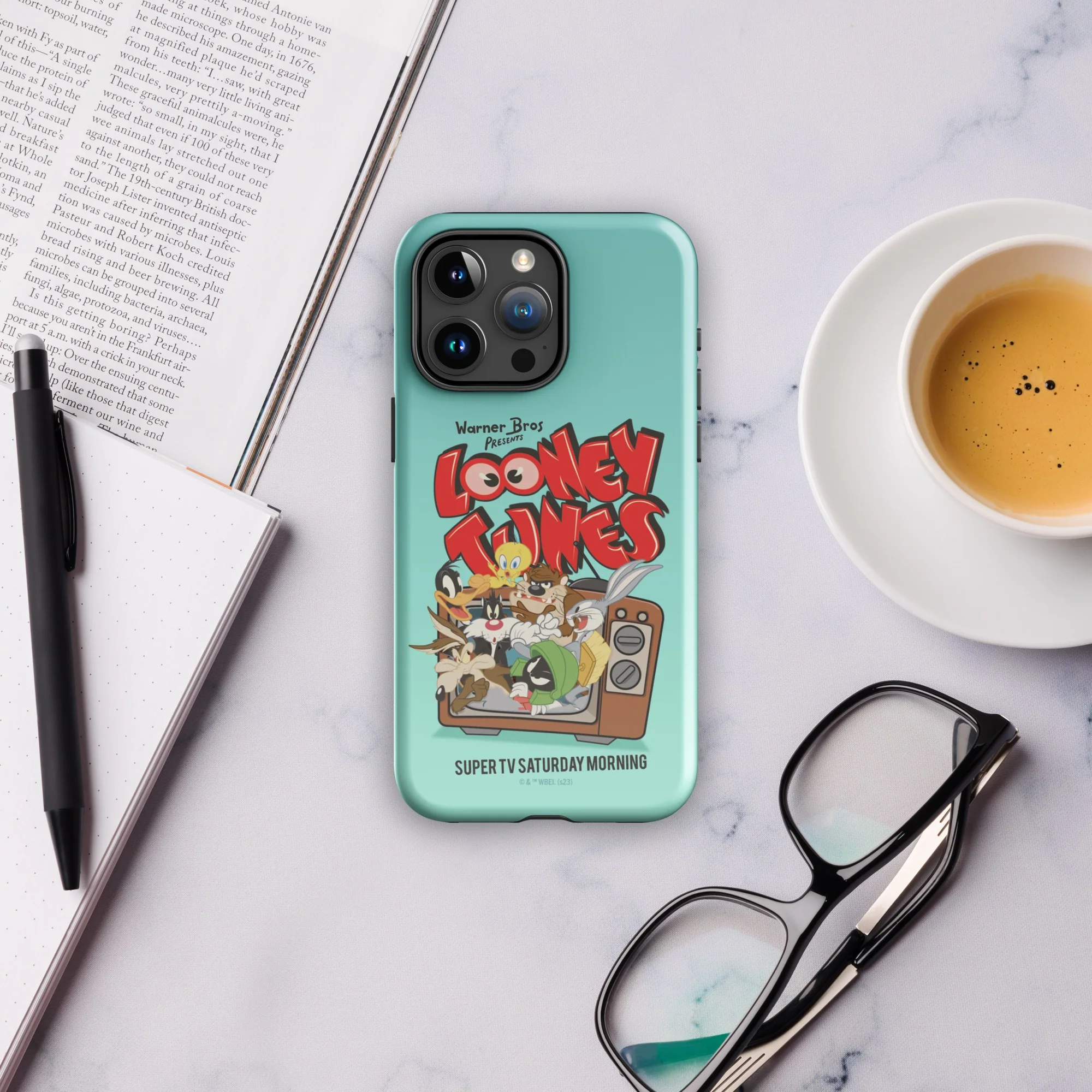 Looney Tunes Super TV Saturday Tough Phone Case - iPhone - Image 48