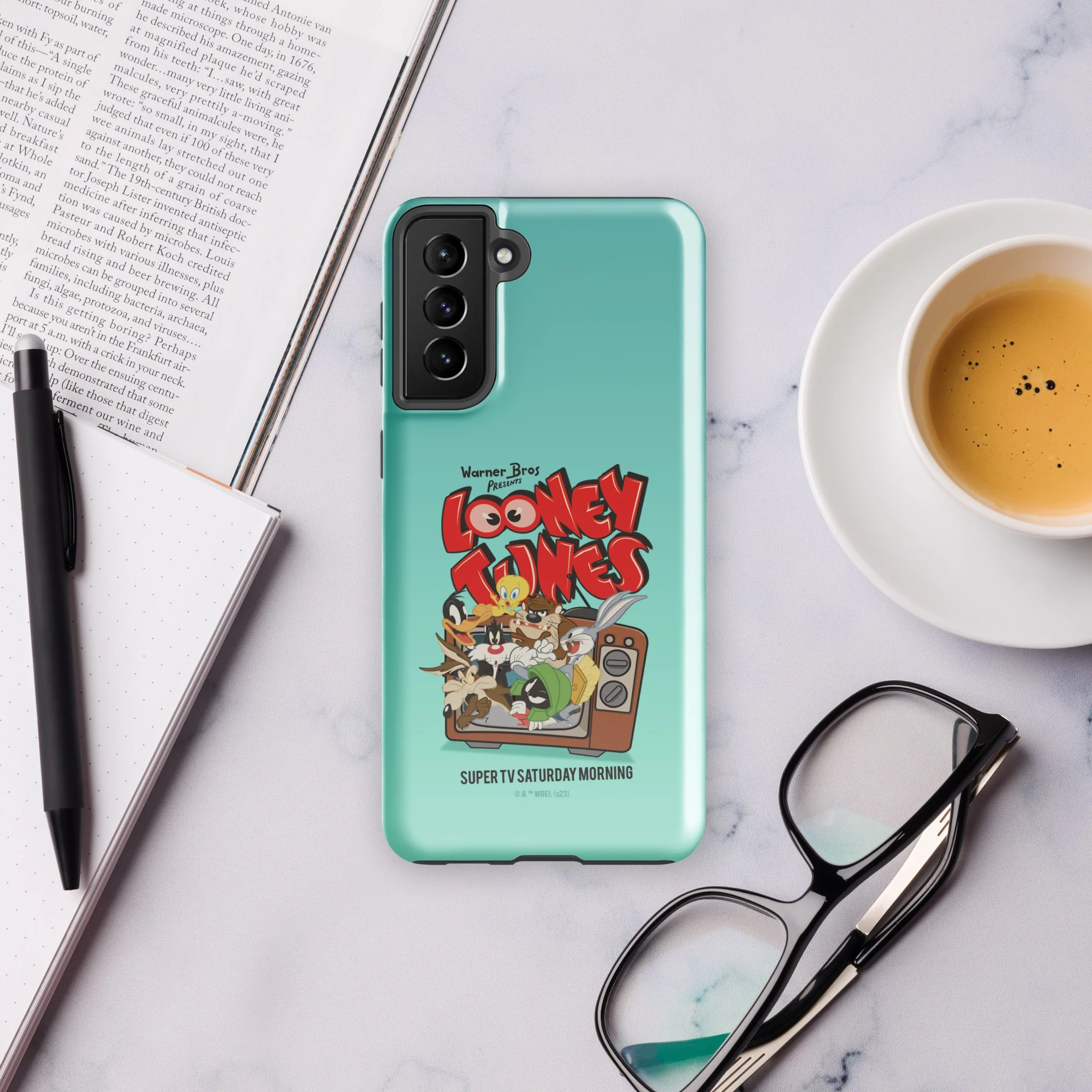 Looney Tunes Super TV Saturday Tough Phone Case - Samsung - Image 21