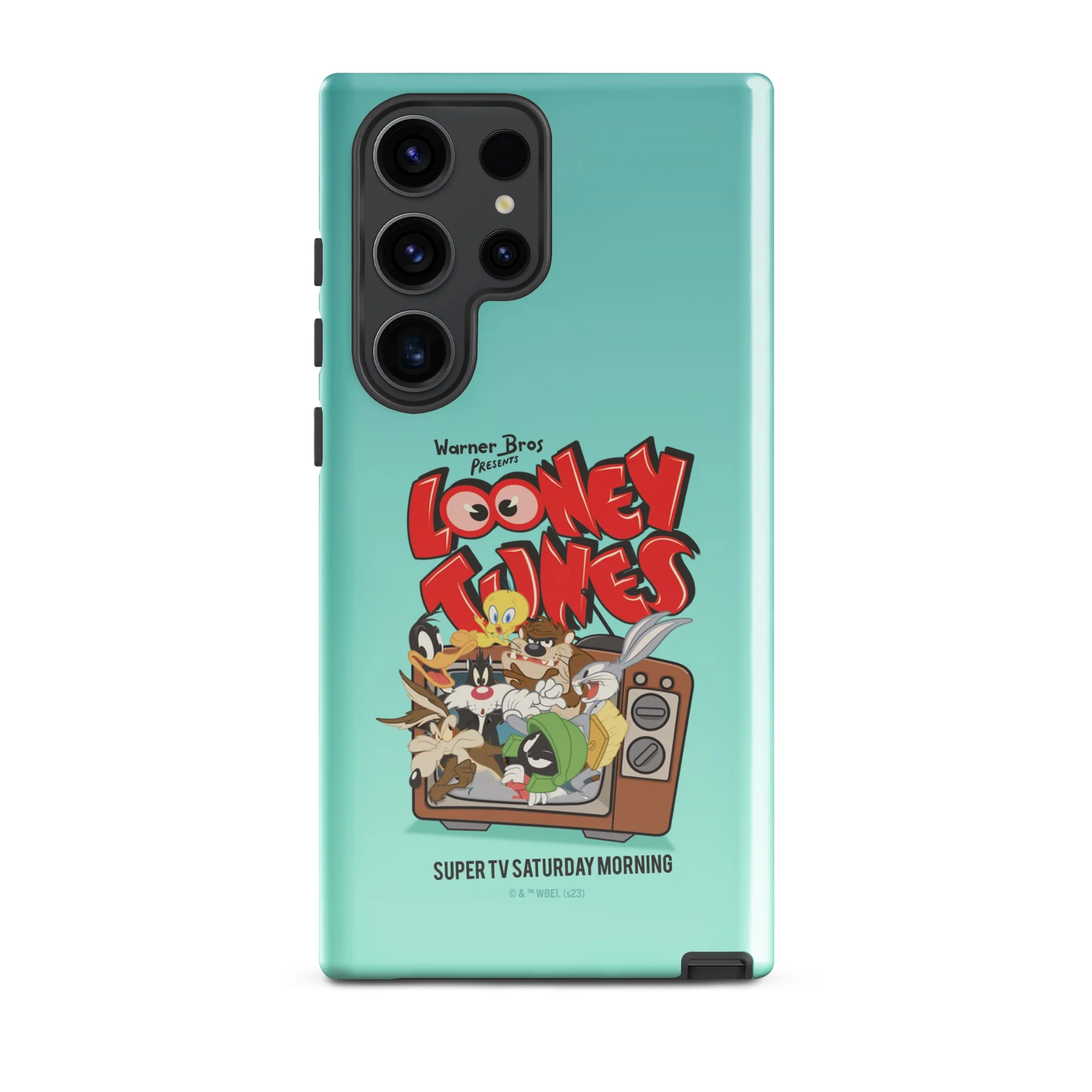 Looney Tunes Super TV Saturday Tough Phone Case - Samsung - Image 40