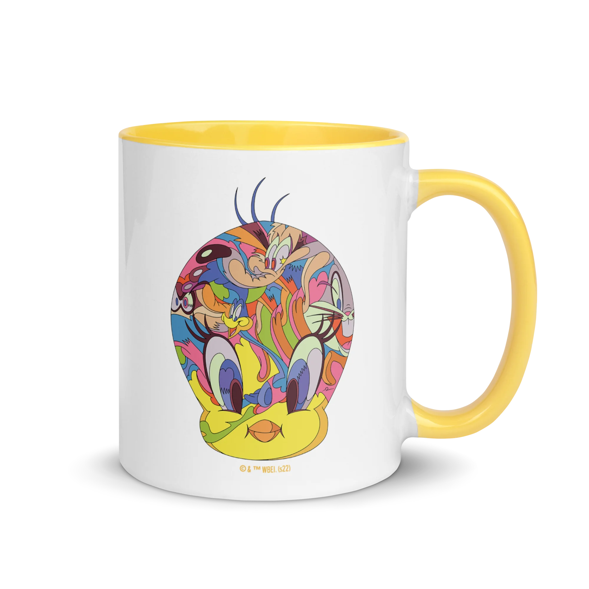 Looney Tunes Tweety Graffiti Two-Tone Mug - Image 4
