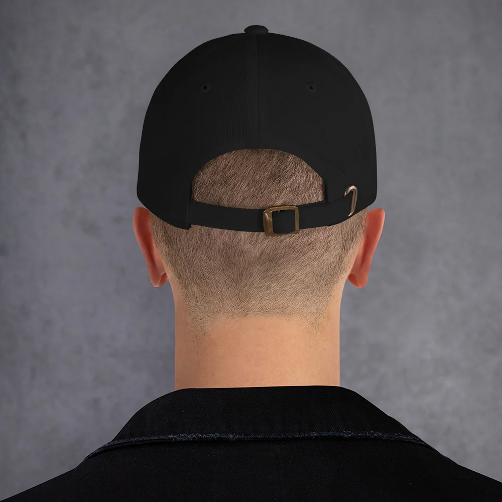MultiVersus Logo Black Embroidered Dad Hat - Image 5