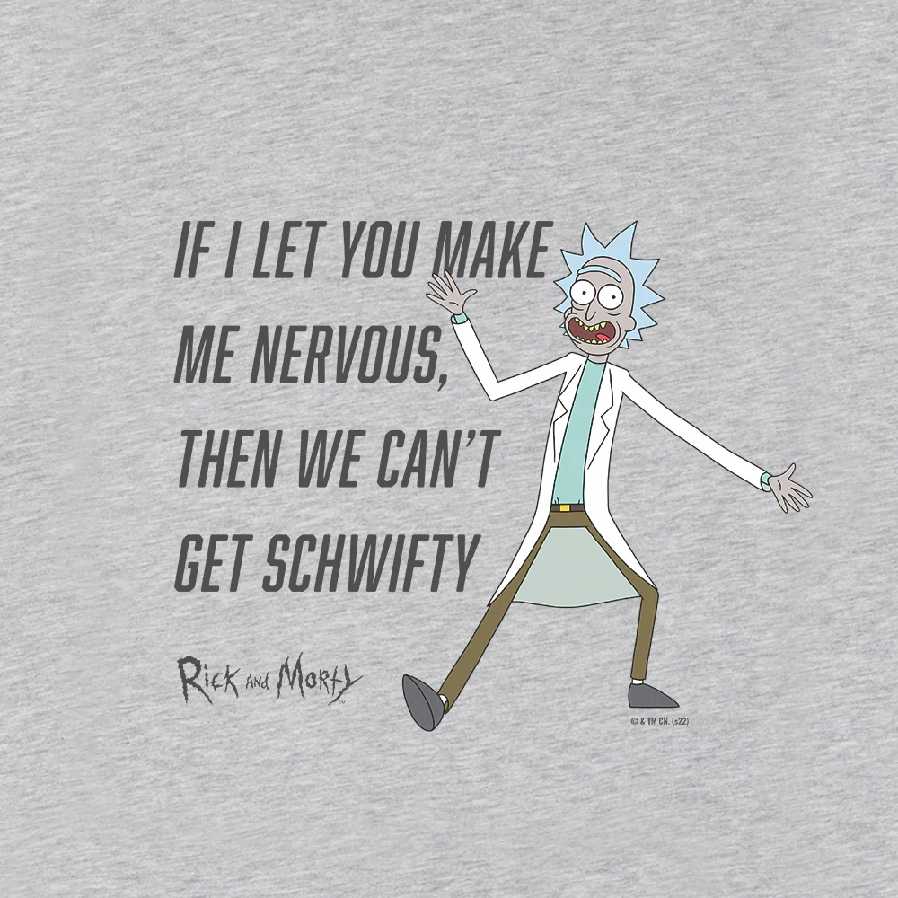 Rick and Morty Can't Get Schwifty Rick T-Shirt - Image 2