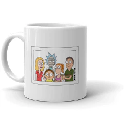 Rick and Morty Symptom of Misery White Mug - Image 3