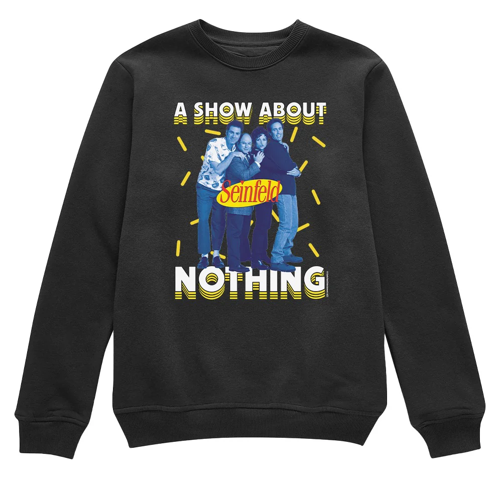 Seinfeld A Show About Nothing Unisex Crewneck Sweatshirt - Image 3