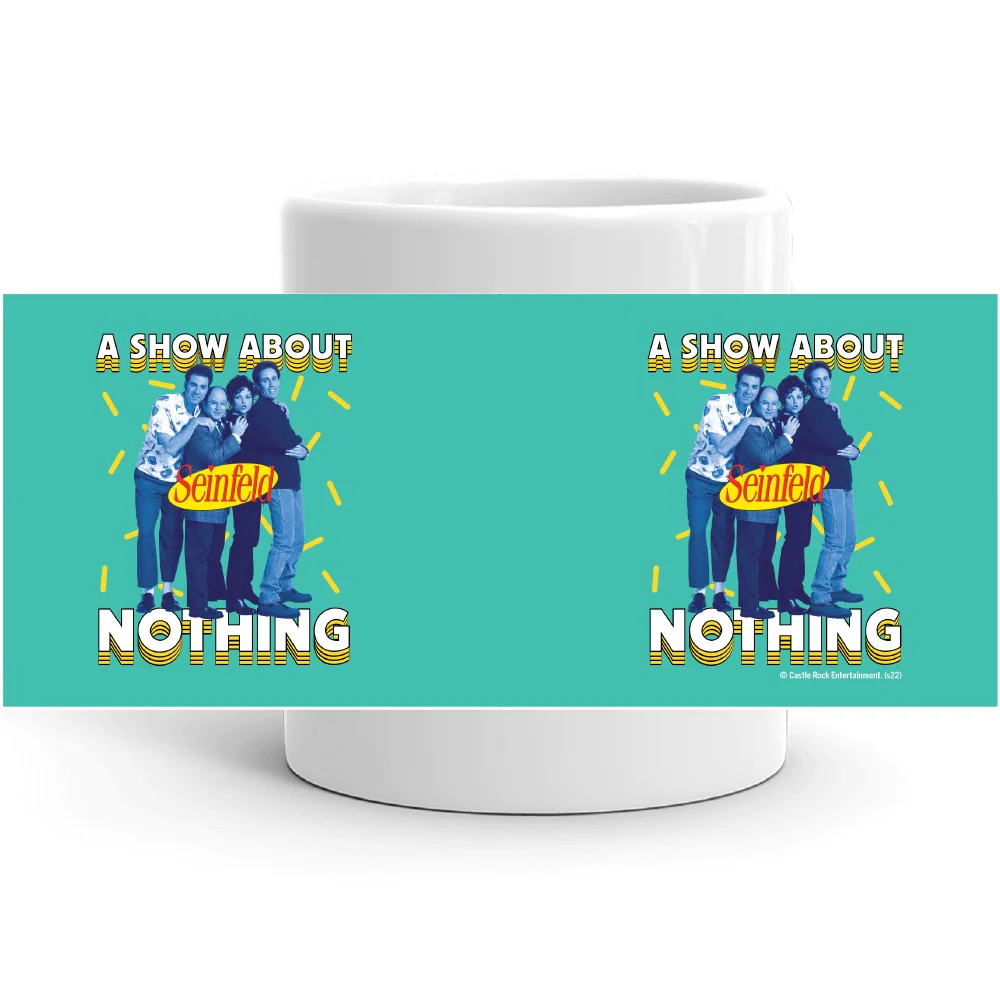 Seinfeld A Show About Nothing White Mug - Image 3