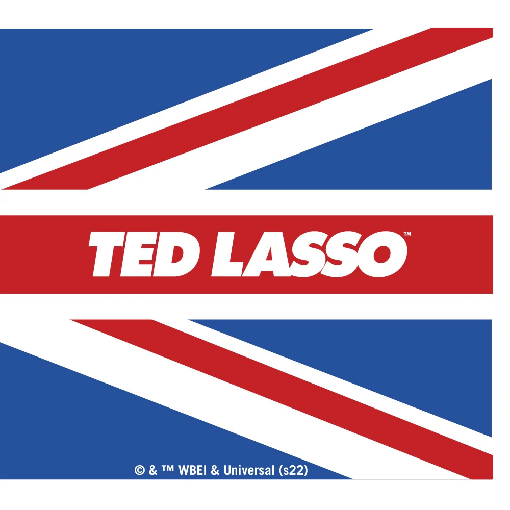 Ted Lasso Believe Union Jack White Mug - Image 3