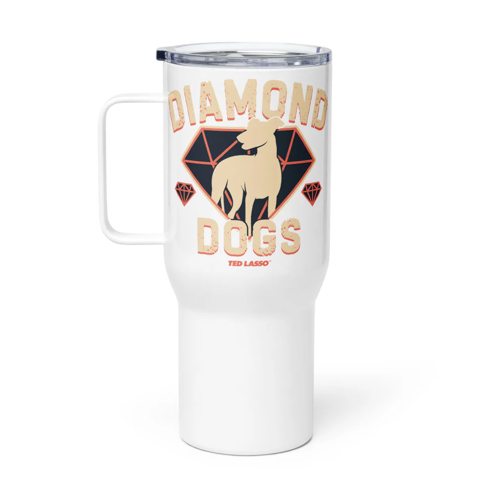 Ted Lasso Diamond Dogs 25 oz. Travel Mug - Image 3
