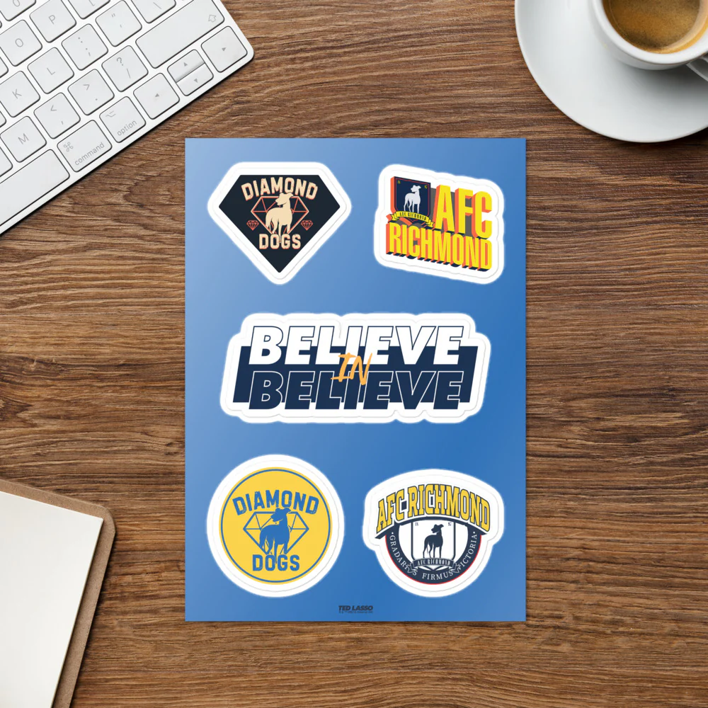 Ted Lasso Icons Sticker Sheet - Image 2