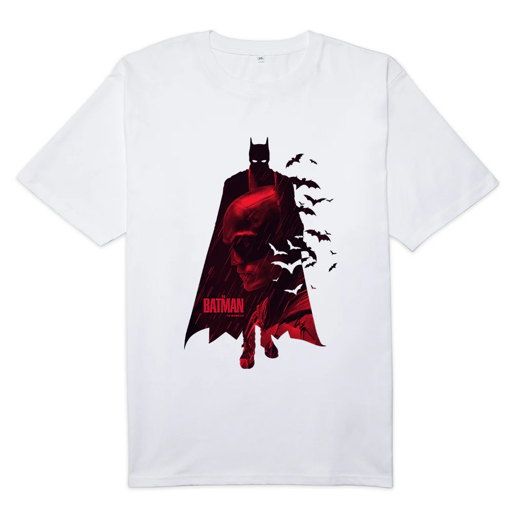 The Batman Silhouette Adult Short Sleeve T-Shirt - Image 3