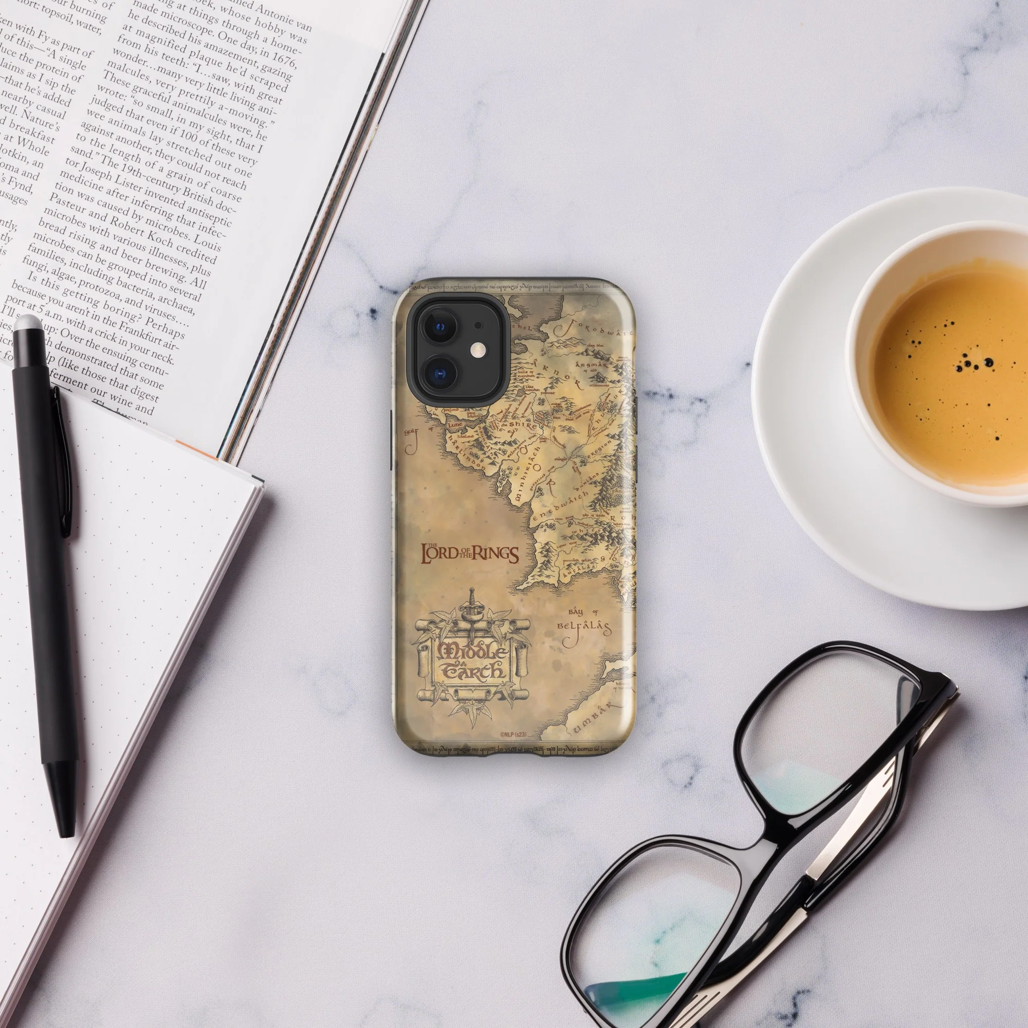 The Lord of the Rings Middle Earth Map Tough Phone Case - iPhone - Image 45
