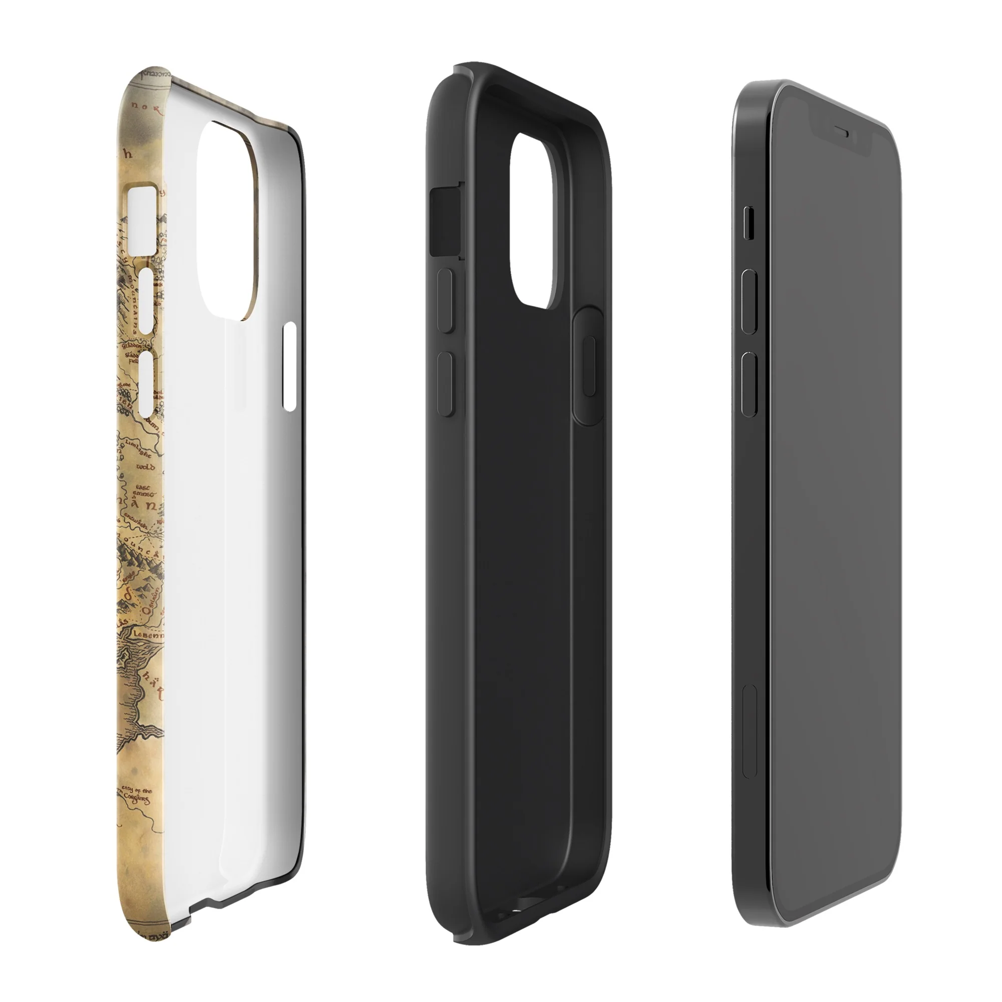 The Lord of the Rings Middle Earth Map Tough Phone Case - iPhone - Image 47