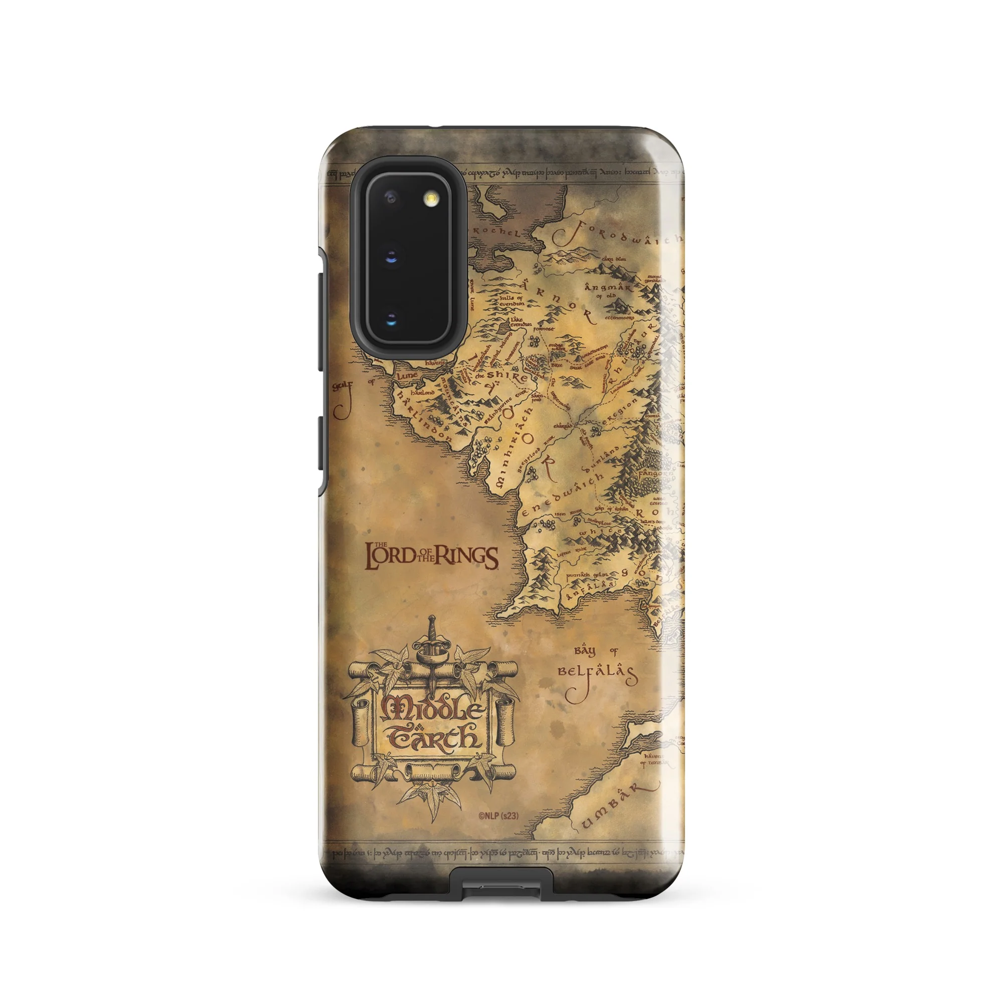 The Lord of the Rings Middle Earth Map Tough Phone Case - Samsung - Image 22
