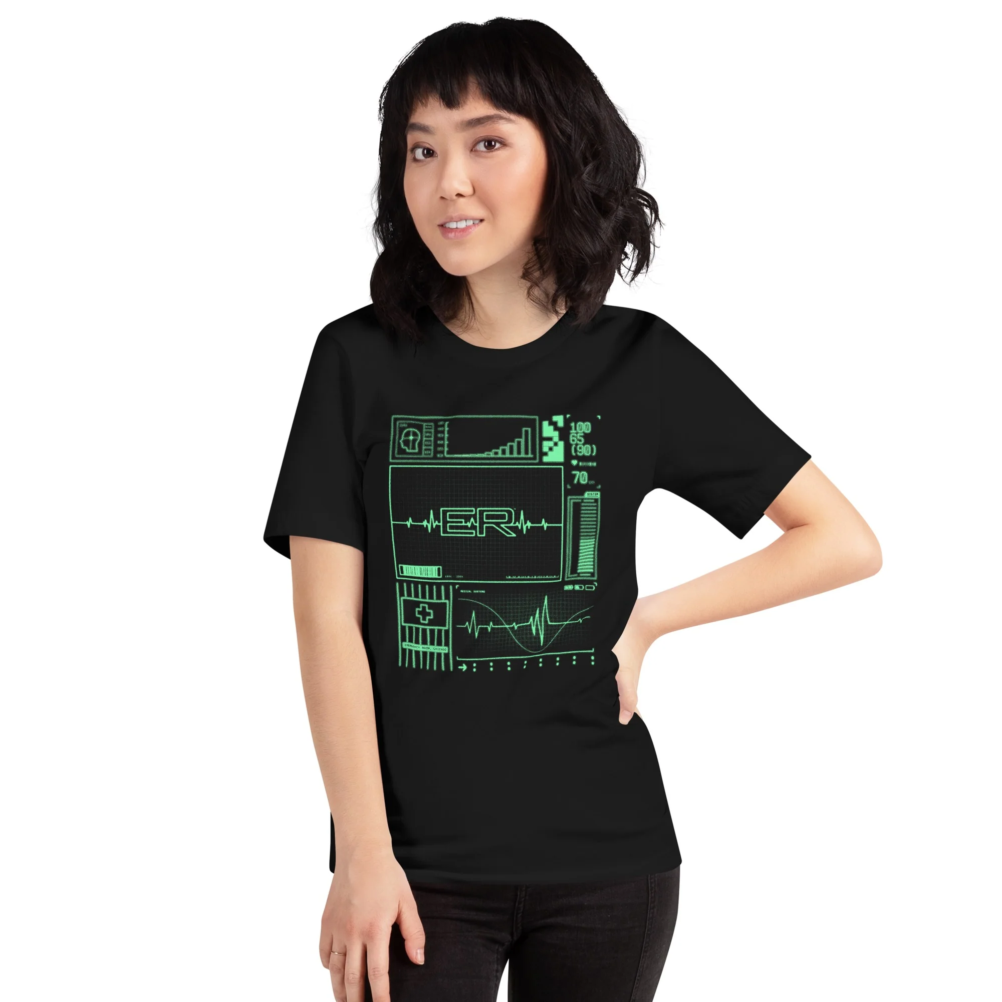 WB 100 ER Adult T-Shirt - Image 5
