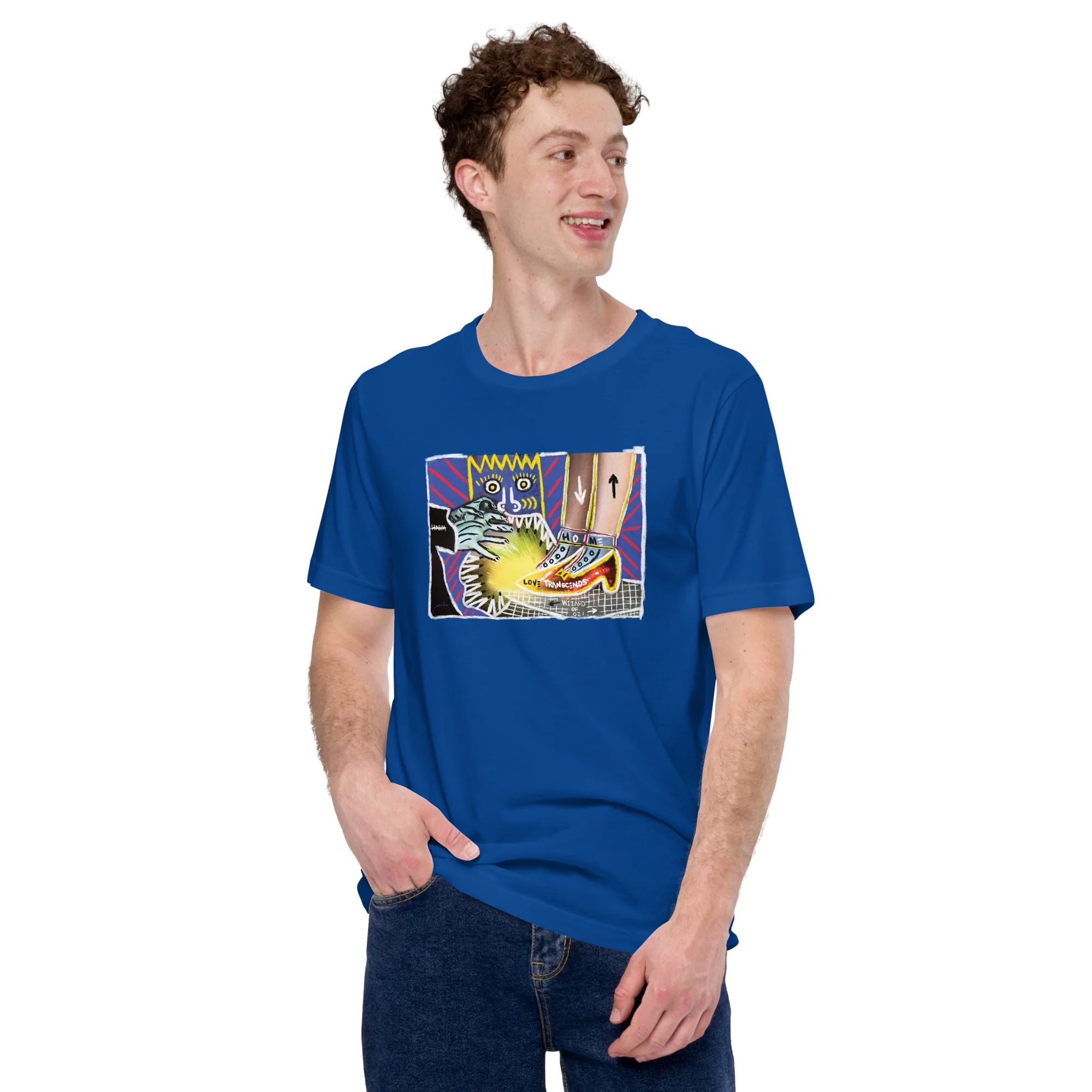 WB 100 Halim Flowers The Wizard of Oz T-Shirt - Image 5