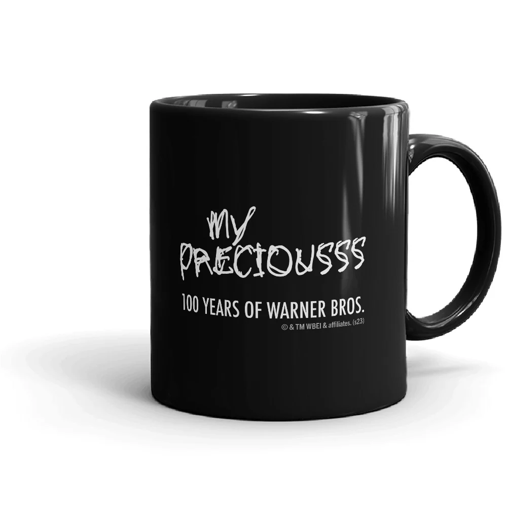 WB 100 Looney Tunes x Lord of the Rings Black Mug - Image 2