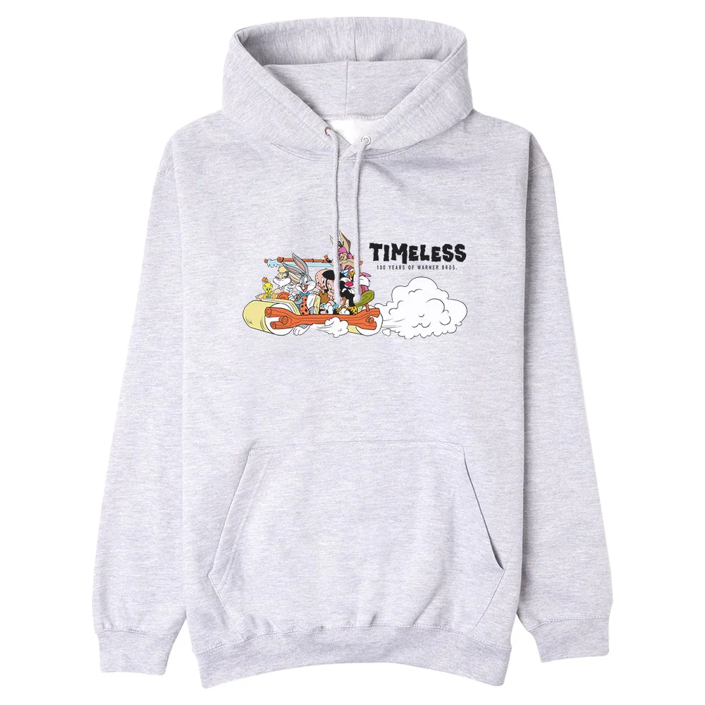WB 100 Looney Tunes x The Flintstones Fleece Hooded Sweatshirt